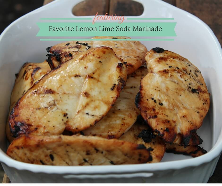 This is our favorite lemon lime marinade for grilled chicken breasts. It is sweet, juicy, delicious, and easy.