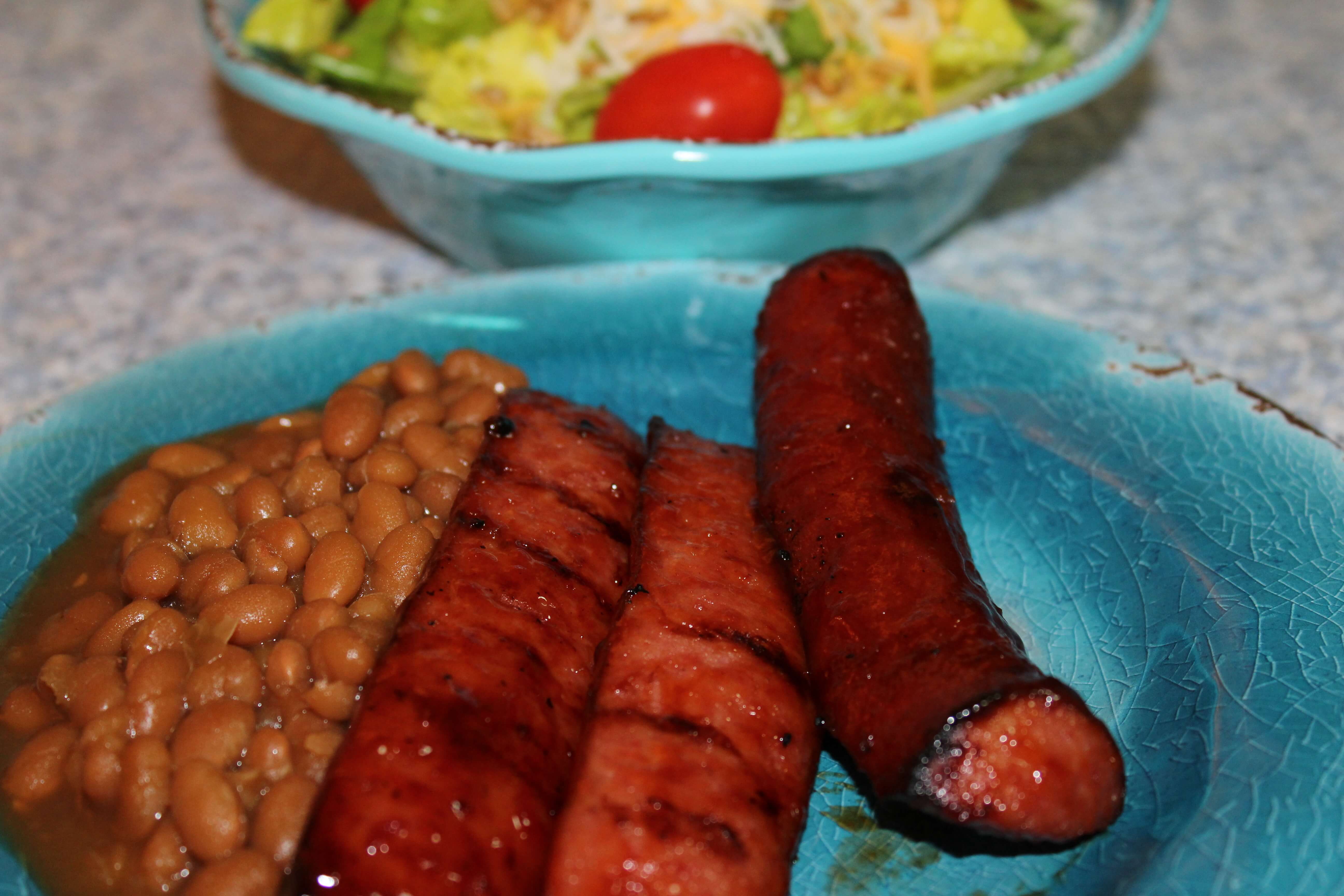 Sweet and Messy Barbecue Sausage is a family favorite.