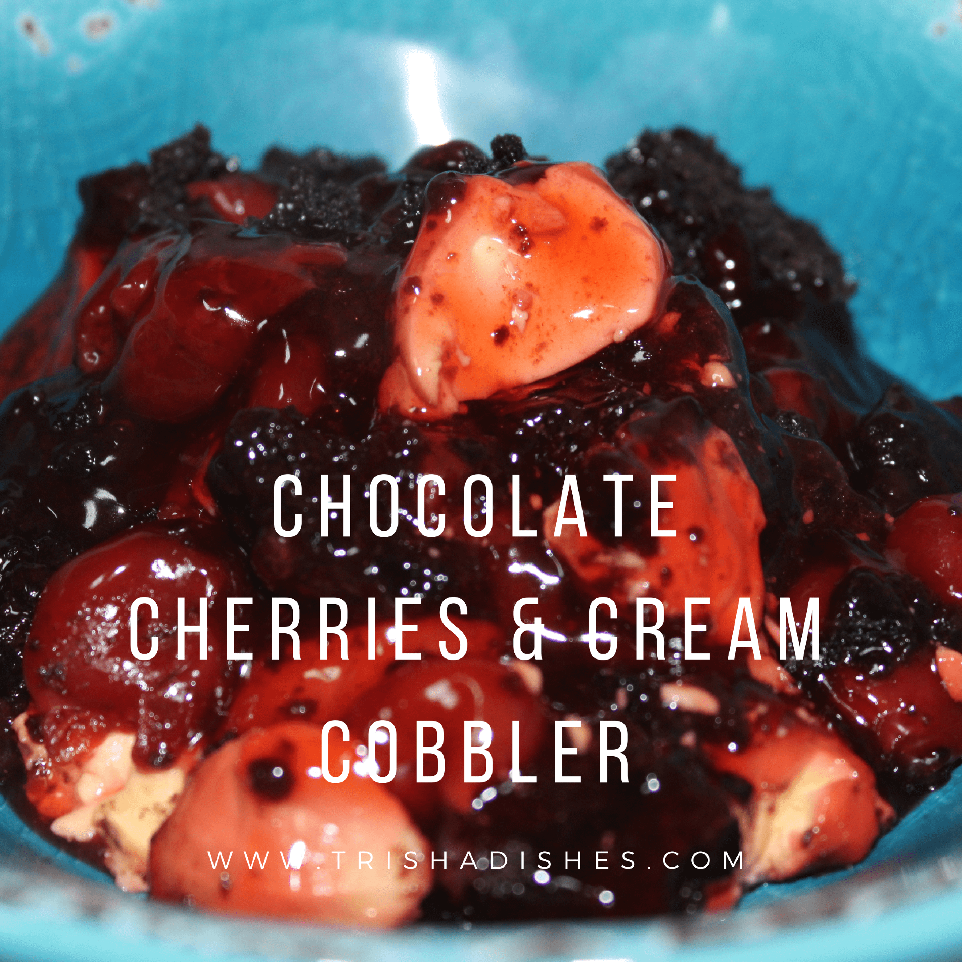 This Chocolate Cherry Cobbler is good enough for a special occasion but easy enough for an ordinary weeknight's dessert.