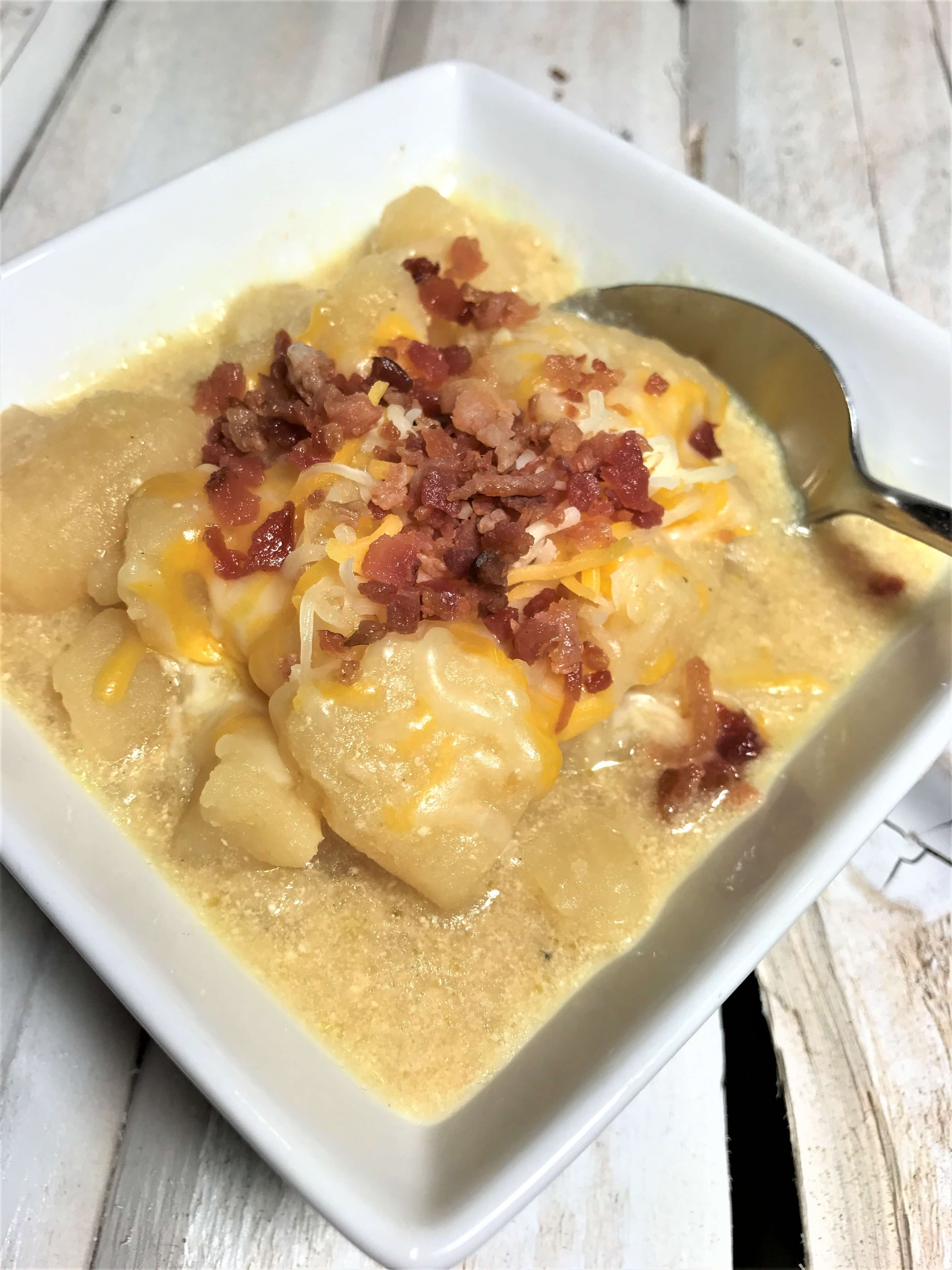 Creamy Potato Soup Recipe from the Slow Cooker
