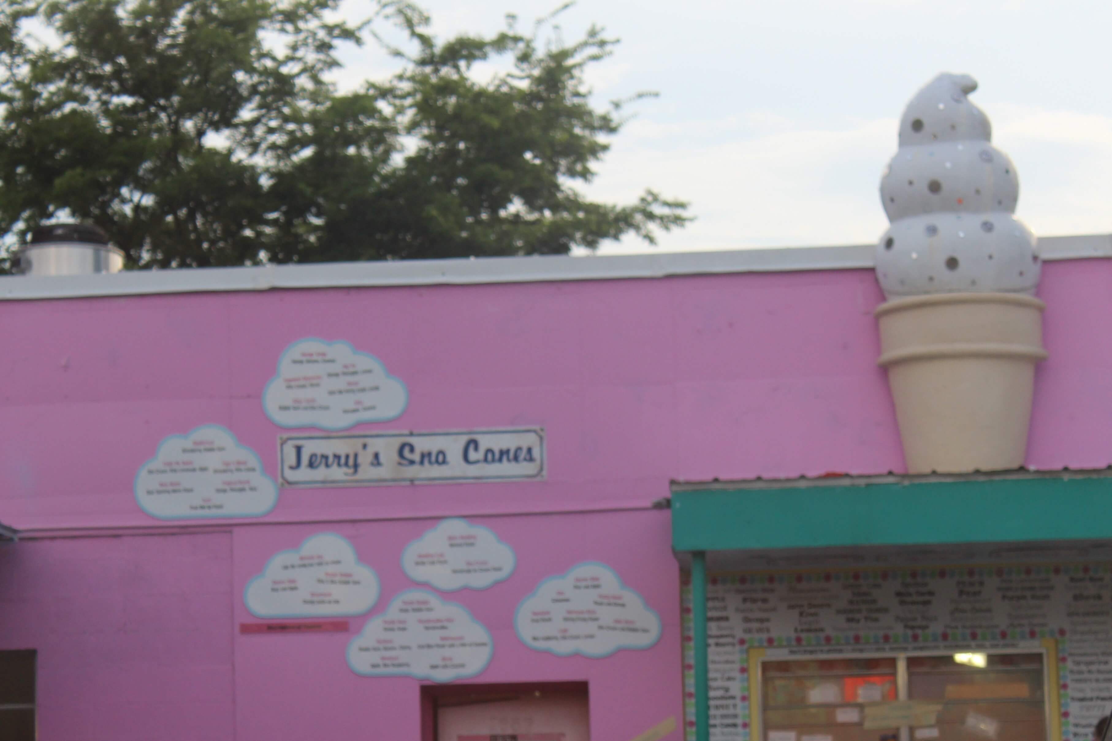 Jerry's Sno Cones is a must-visit in Memphis in the summer.