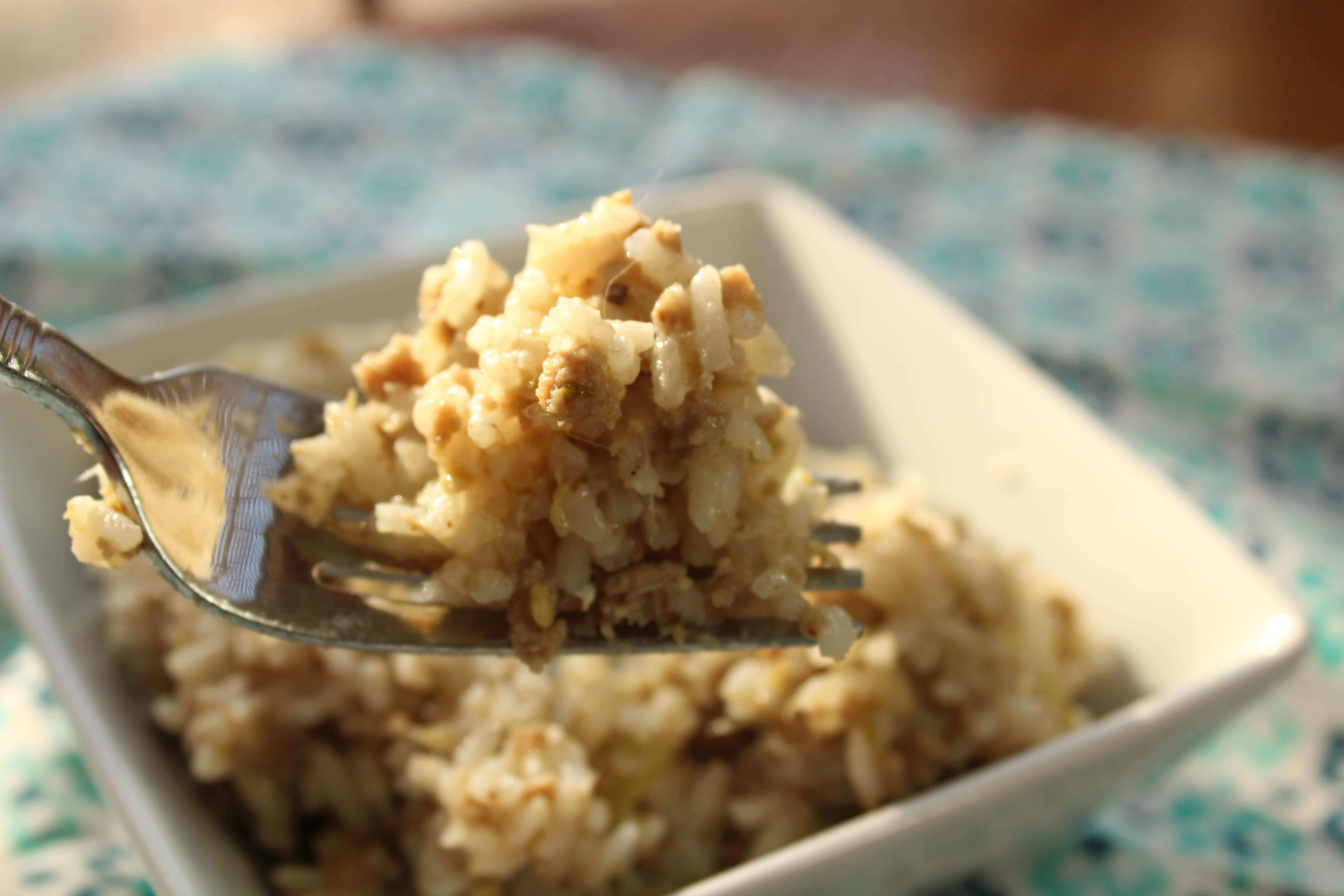 Have you tried this Cajun Eggplant Rice Dressing? Great way to sneak veggies and fiber into a one pot meal.