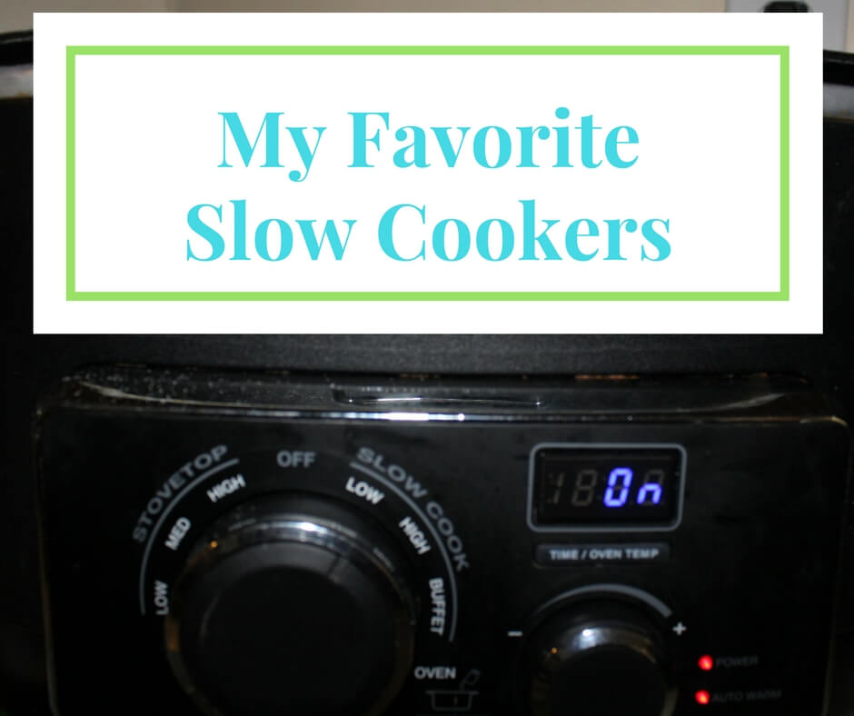 My favorite slow cookers