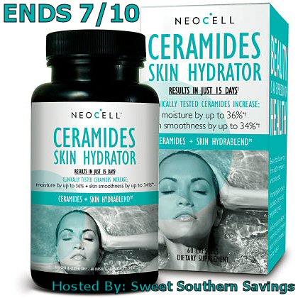 Have you entered the NeoCell Ceramides Skin Hydrator Giveaway yet? | Trisha Dishes | giveaway | skin supplements | Skin hydrator | beauty supplements