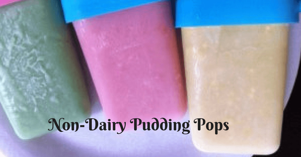 Non-Dairy Pudding Pops Recipe