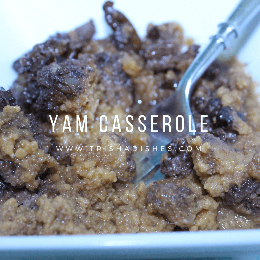 This Yam Casserole is a little bit of heaven from the slow cooker!