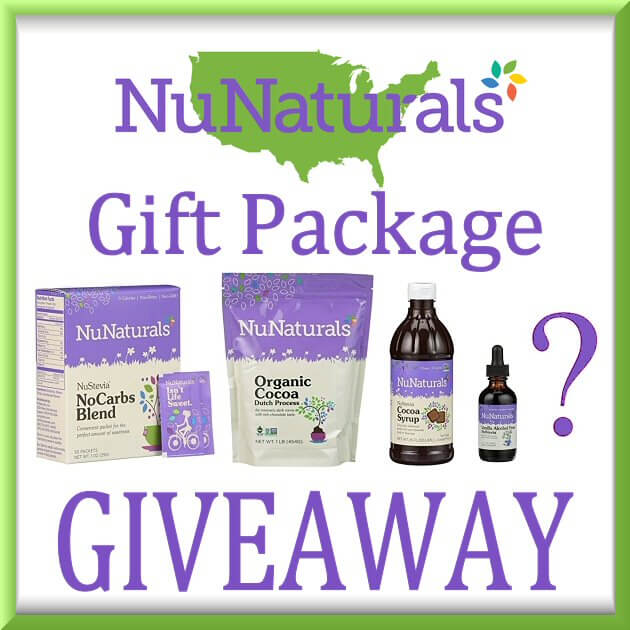 NuNaturals Gift Package Giveaway Ends Oct. 18, 2017