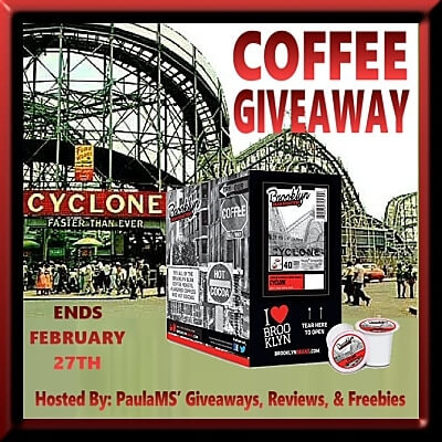 Have you entered for a chance to win this Cyclone Coffee Giveaway?