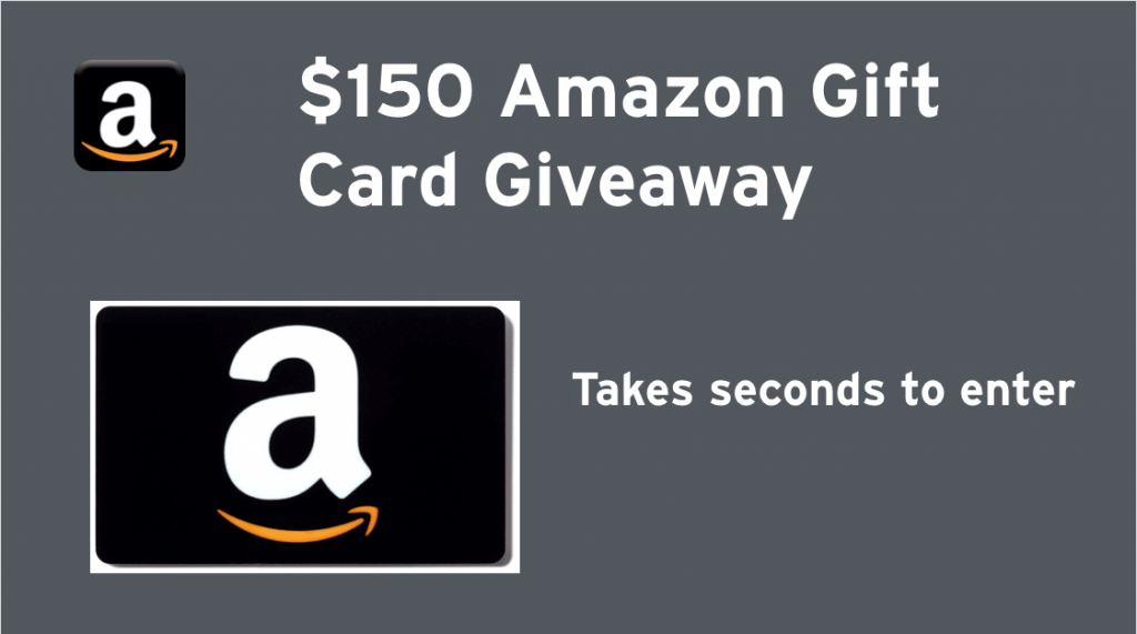 Have you entered to win $150 Amazon gift card from Dropprice? Hurry! Giveaway ends Feb. 7, 2017.