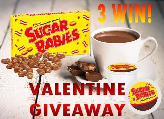 Have you entered the Sugar Babies Cocoa Valentine Giveaway yet?